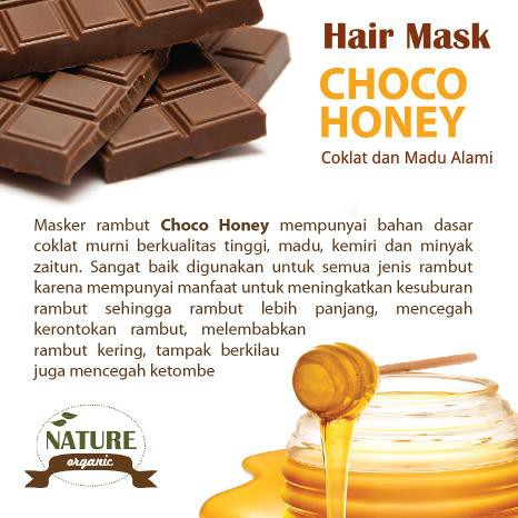 Jual Hairmask / Masker Rambut Choco Honey Nature Organic | Shopee Indonesia