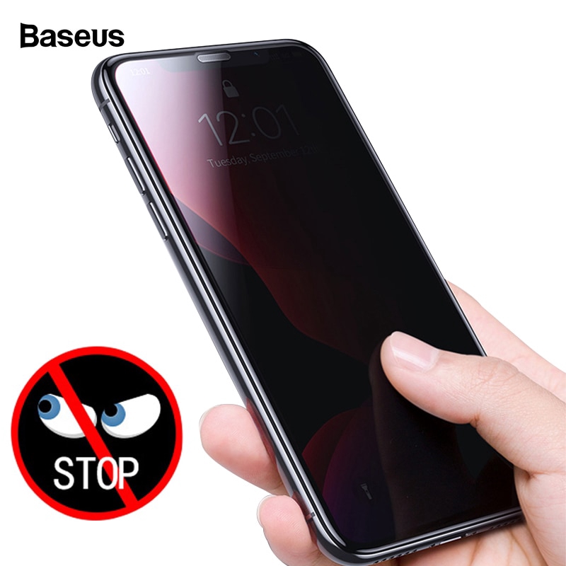 Jual Baseus For Iphone 12 Mini 11 Pro Max X Xr Xs Max Privacy Anti Peeping Spy Screen Protectors Tempered Glass 2Pcs Iphone12 | Shopee Indonesia