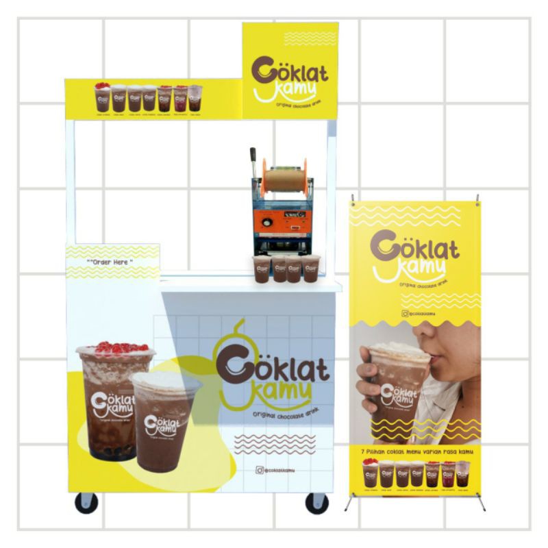 Jual Paket Usaha Franchise Minuman Coklat Kamu | Shopee Indonesia
