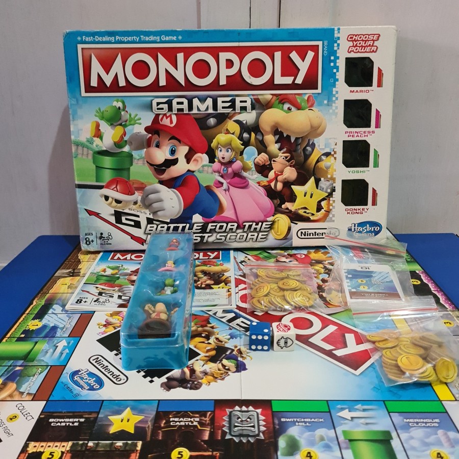 Jual Board Game - Monopoly Gamer Nintendo By Hasbro Gaming Stok B | Shopee Indonesia