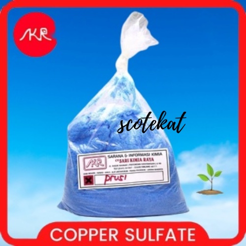 Jual Copper Sulfate / Terusi / Prusi / Tembaga (II) Sulfat I 1 KG