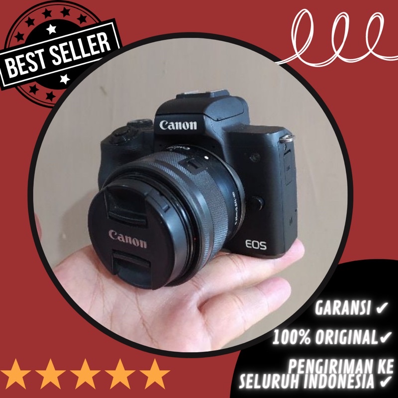 Jual KAMERA MIRRORLESS CANON M50 SIAP PAKAI Shopee Indonesia