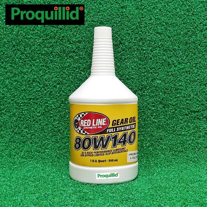 Jual RED LINE REDLINE FULL SYNTHETIC GEAR OIL 80W140 HYPOID LSD GL5