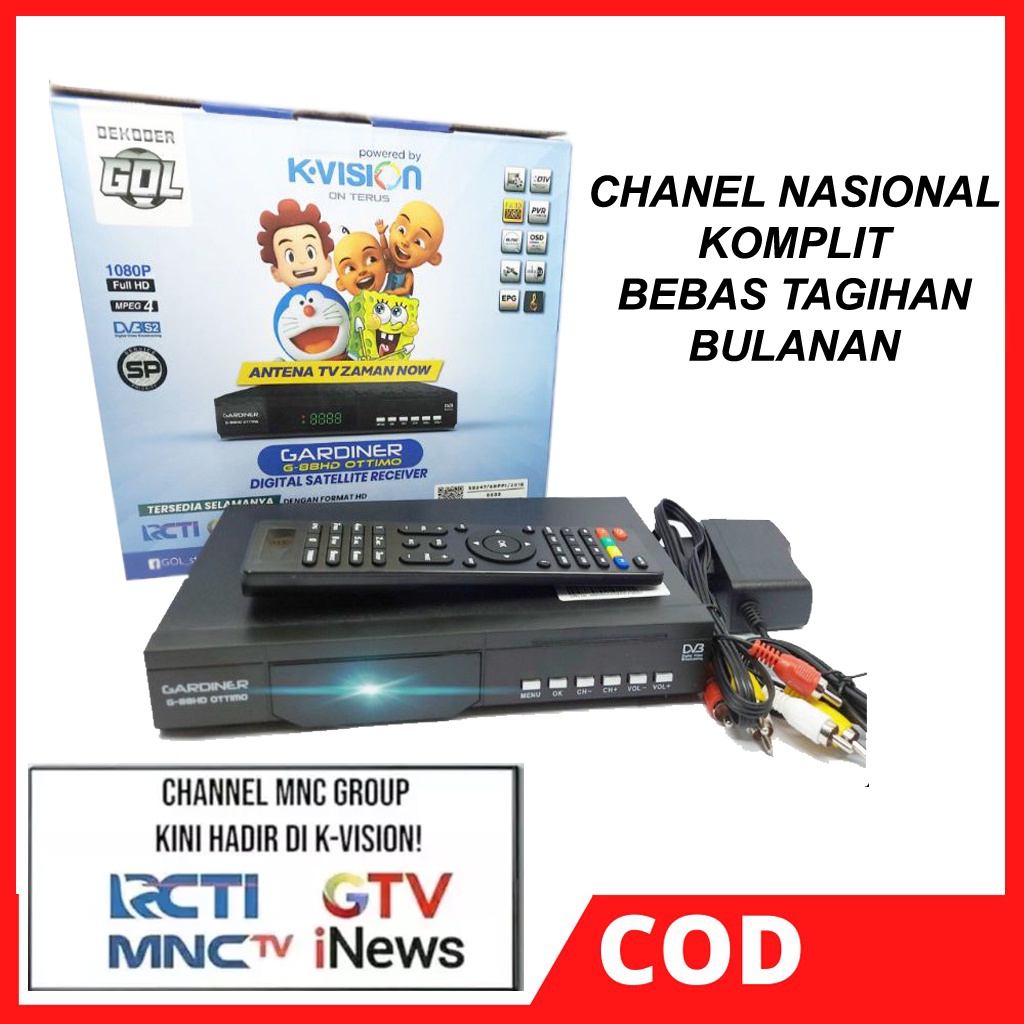 gardiner 350 cm Jual Receiver K-Vision Gol Gardiner Ottimo Garmedia Kvision K Vision Terlaris Indonesia|Shopee Indonesia