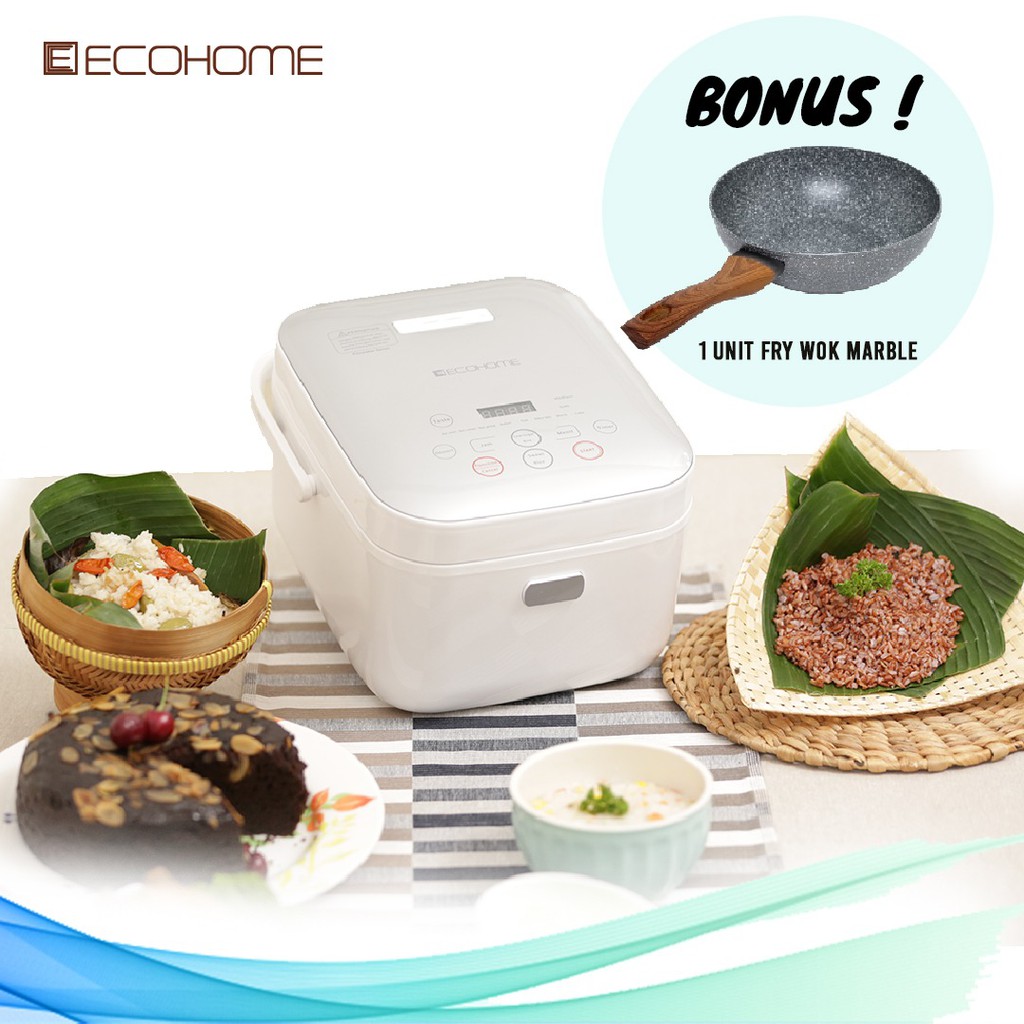 ECOHOME OFFICIAL RICE COOKER LOW CARBO Shopee Indonesia