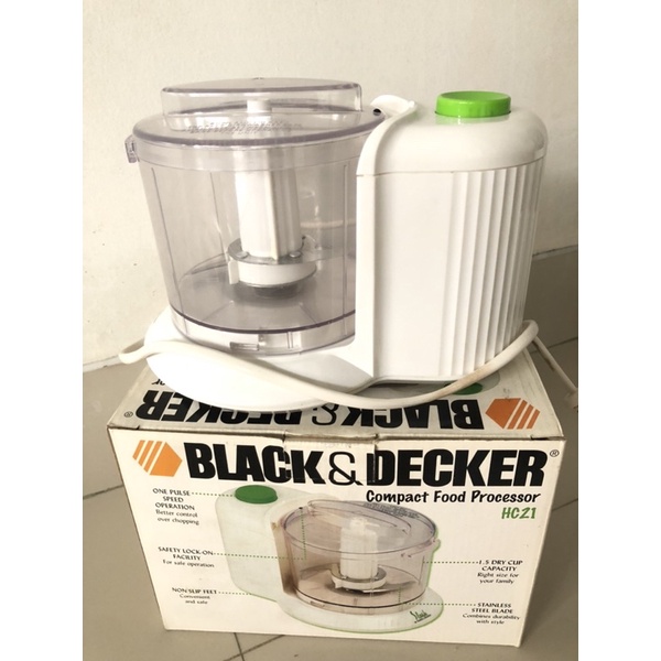 Jual Preloved black & decker food processor HC21 Shopee Indonesia
