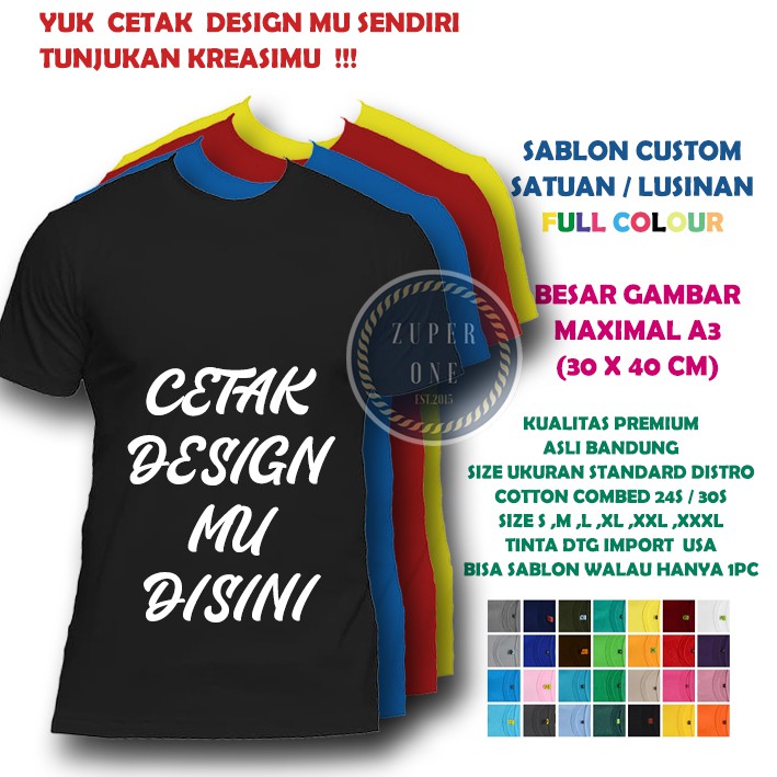 21+ Download Aplikasi Desain Kaos Sablon, Konsep Terkini!