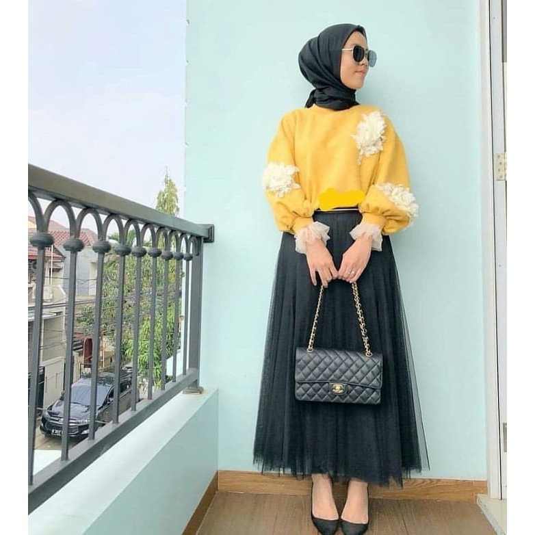 30+ Trend Terbaru Rok Tutu Hitam Cocok Dengan Baju Warna Apa Mede Linmin