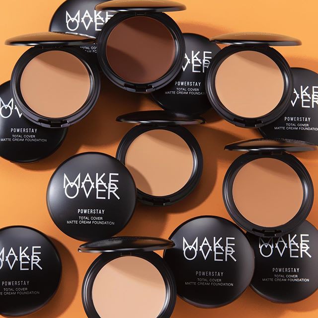 MAKE OVER POWERSTAY TOTAL COVER MATTE CREAM FOUNDATION Shopee Indonesia