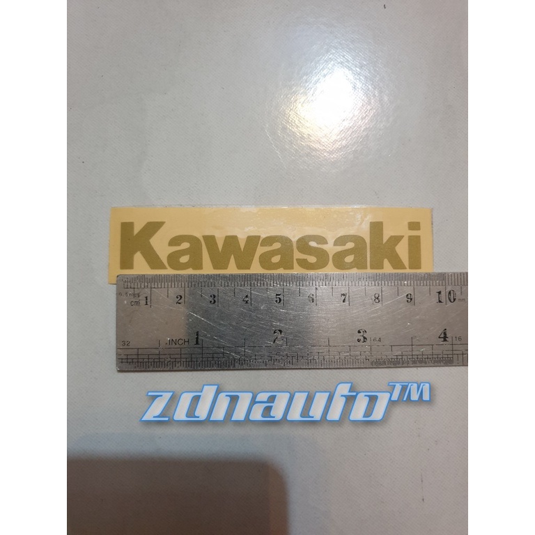 Jual Stiker Cutting Kawasaki Ukuran Kecil Mini / Sticker Kawasaki