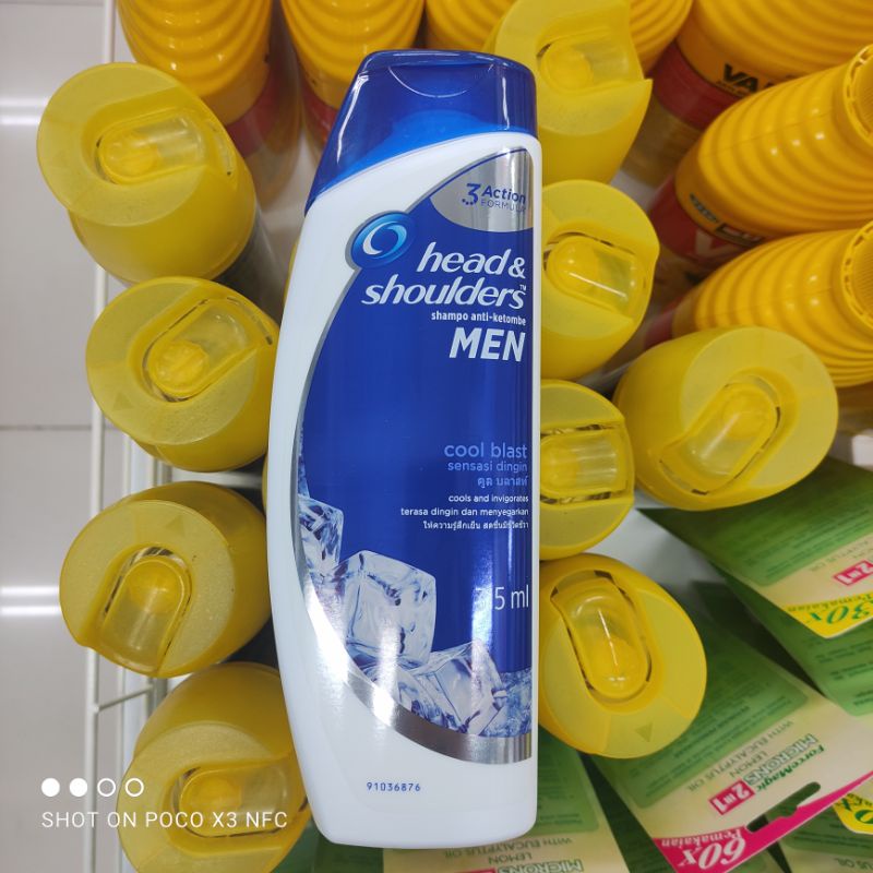 Jual Shampoo Head and Shoulder for Men anti ketombe 315 ml Shopee
