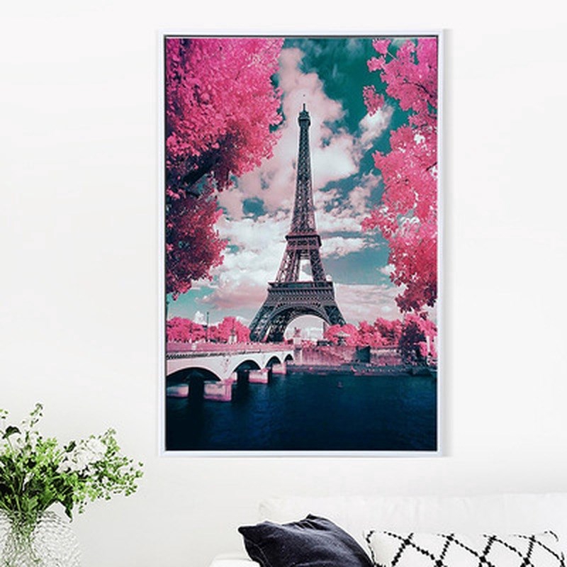 2020 Lukisan Diamond 5D Diy Gambar Menara Eiffel Untuk Dekorasi Rumah | Shopee Indonesia 800_x_800_jpg