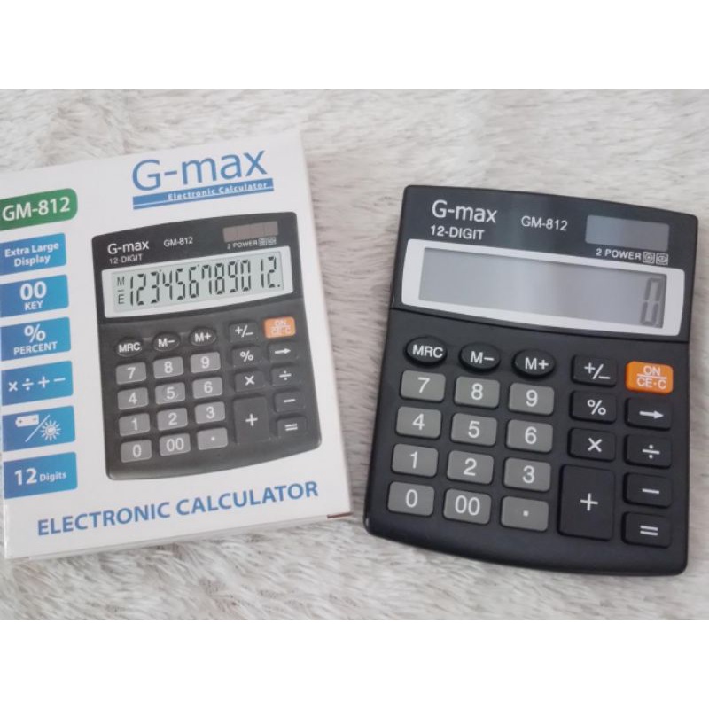 Jual kalkulator Gmax / kalkulator 12 digit / kalkulator mini