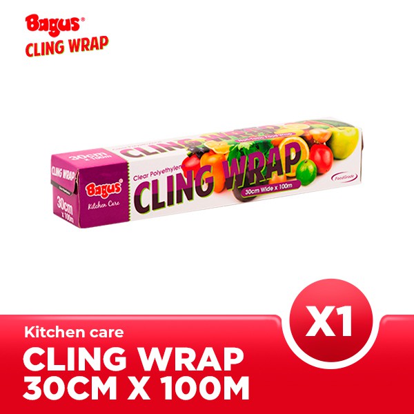 Jual Bagus Cling Wrap Box 30 Cm x 100 M [Polyethylene / NonPVC