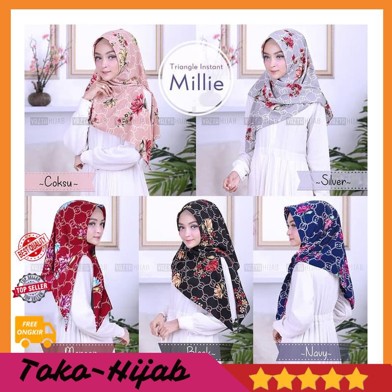 Kerudung Segitiga Jilbab Segitiga Instant Hijab Instant Hijab Motif