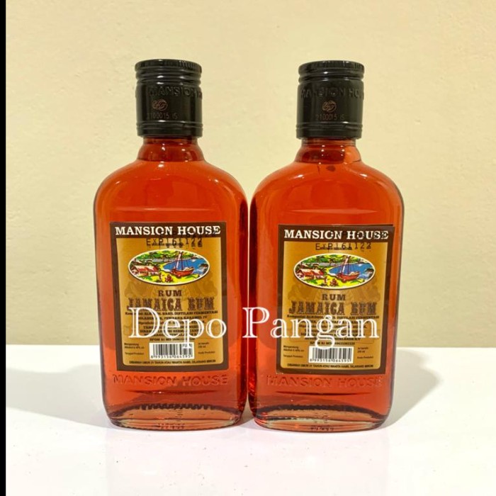 Jual RUM ESSENCE JAMAICA 250 ML / JAMAICA RUM MANSION HOUSE / PERISA