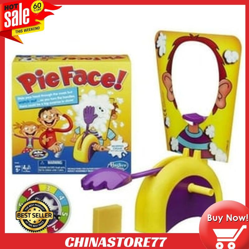 Jual Mainan Anak Permainan Outdoor Cream Pie Face Challenge Fun Game 1 Set Sangat Seru Dimainkan Bersama | Shopee Indonesia