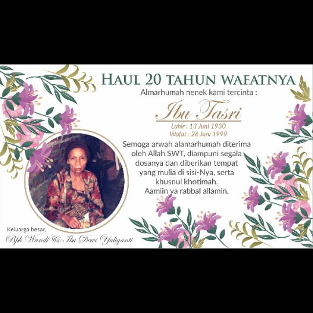 Kartu Ucapan Ulang Tahun Untuk Nenek kartu ucapan keren