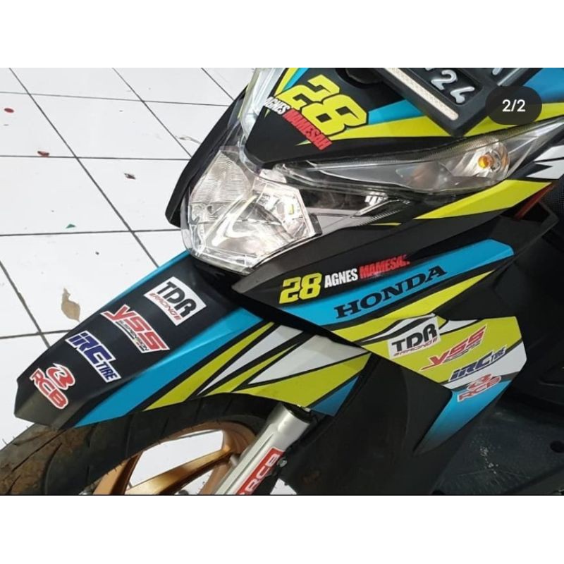 Jual Decal Sticker Beat Esp Balap Grafis | Shopee Indonesia