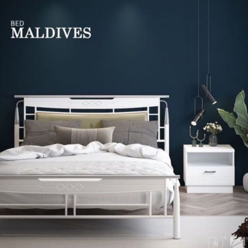 Jual bed maldives / bed maldives siantano / ranjang besi siantano / bed