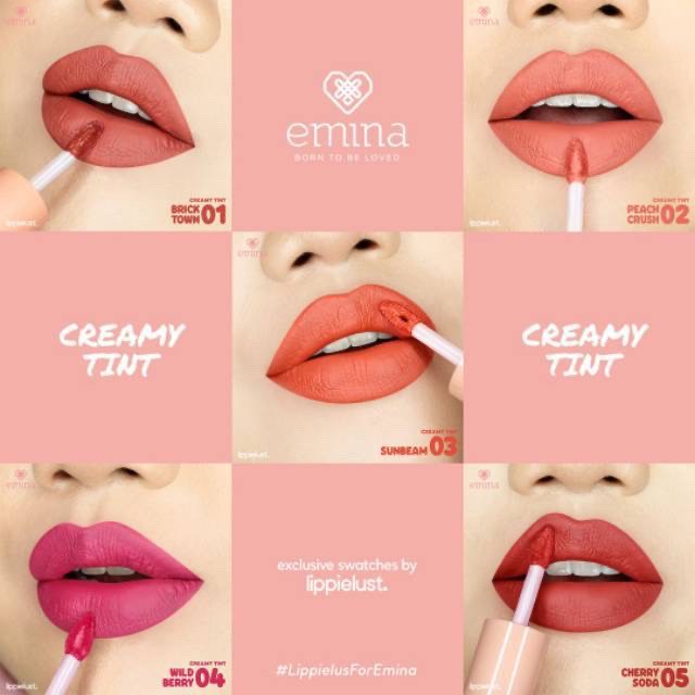 Jual Emina Creamytint 3.6 gr / emina lipstik / emina lip tint / emina