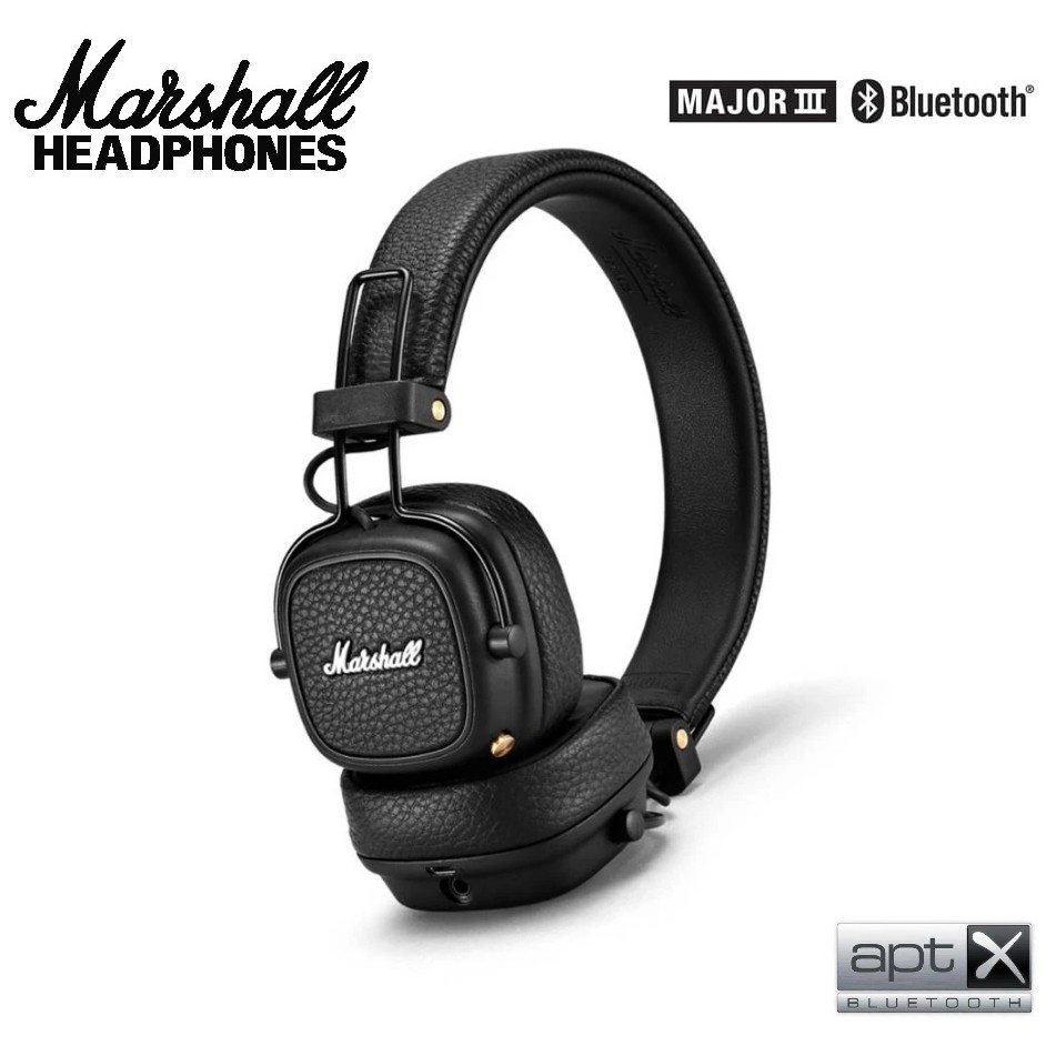 Jual Marshall Major Iii Bluetooth 3 Bt Aptx Wireless Stereo Headphone Headset Original Garansi Resmi | Shopee Indonesia
