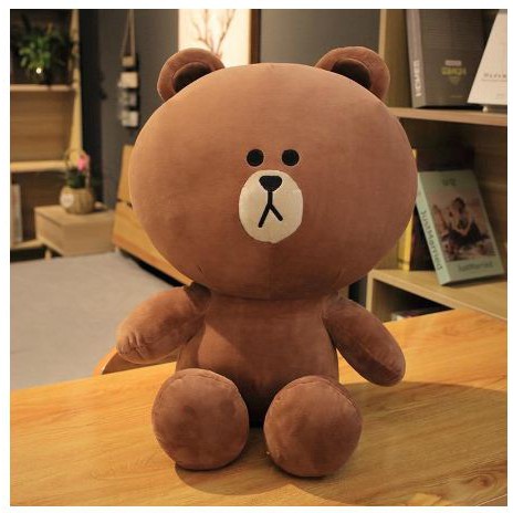 Jual Boneka Brown Line Original Bear Lucu Boneka Sally Line Bebek Fluffy Duck Yellow | Shopee Indonesia
