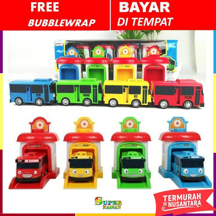 Jual Mainan Anak Laki Laki 2 3 4 Tahun Mainan Bis Bus Mobil Tayo Bus 1 Set | Shopee Indonesia