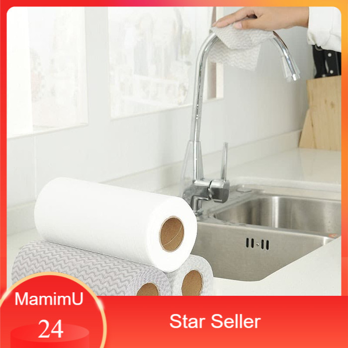 Lap Kertas Pengering Pencuci Perkakas Dapur Piring Mangkuk Sendok Gelas (  bisa dicuci berkali2 ) | Shopee Indonesia