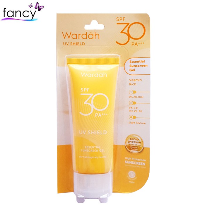 Wardah UV Shield Essential SUNSCREEN Gel SPF 30 PA++ 40 ml