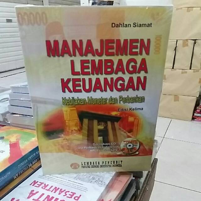 Jual MANAJEMEN LEMBAGA KEUANGAN dahlan siamat Indonesia