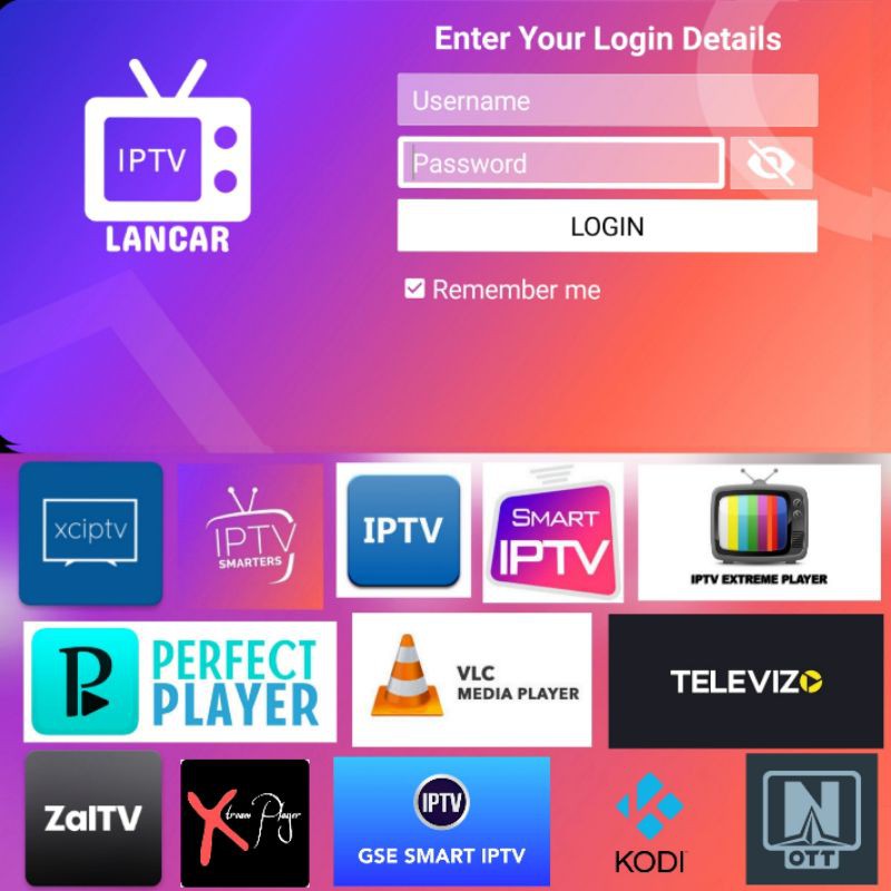 IPTV Premium Lancartech Lancar TV Shopee Indonesia