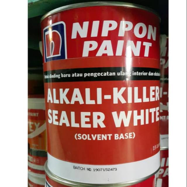 Jual Cat Dasar Nippon AlkaliKiller Sealer White 2,5lt Shopee Indonesia
