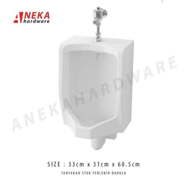 Urinoir TOTO U57 Comple Set Flush Valve Local / Urinal Shopee Indonesia