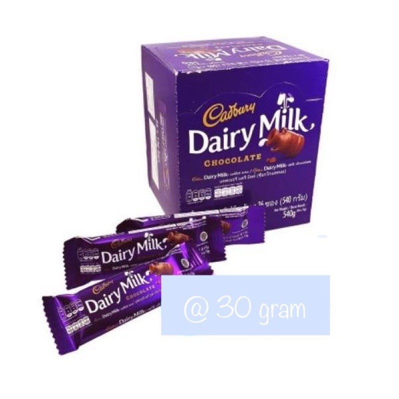Jual Cadbury Dairy Milk - 1 Box Isi 24 Pcs | Shopee Indonesia