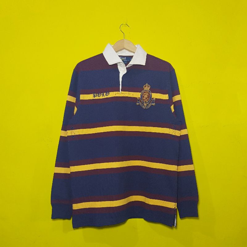 Jual Ralph Lauren Vintage Polo Rugby Shirt | Shopee Indonesia