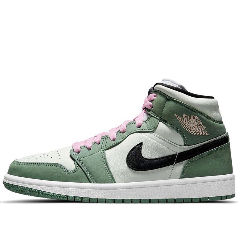 Jual Nike Air Jordan 1 Mid Se Wmns Dutch Green | Shopee Indonesia