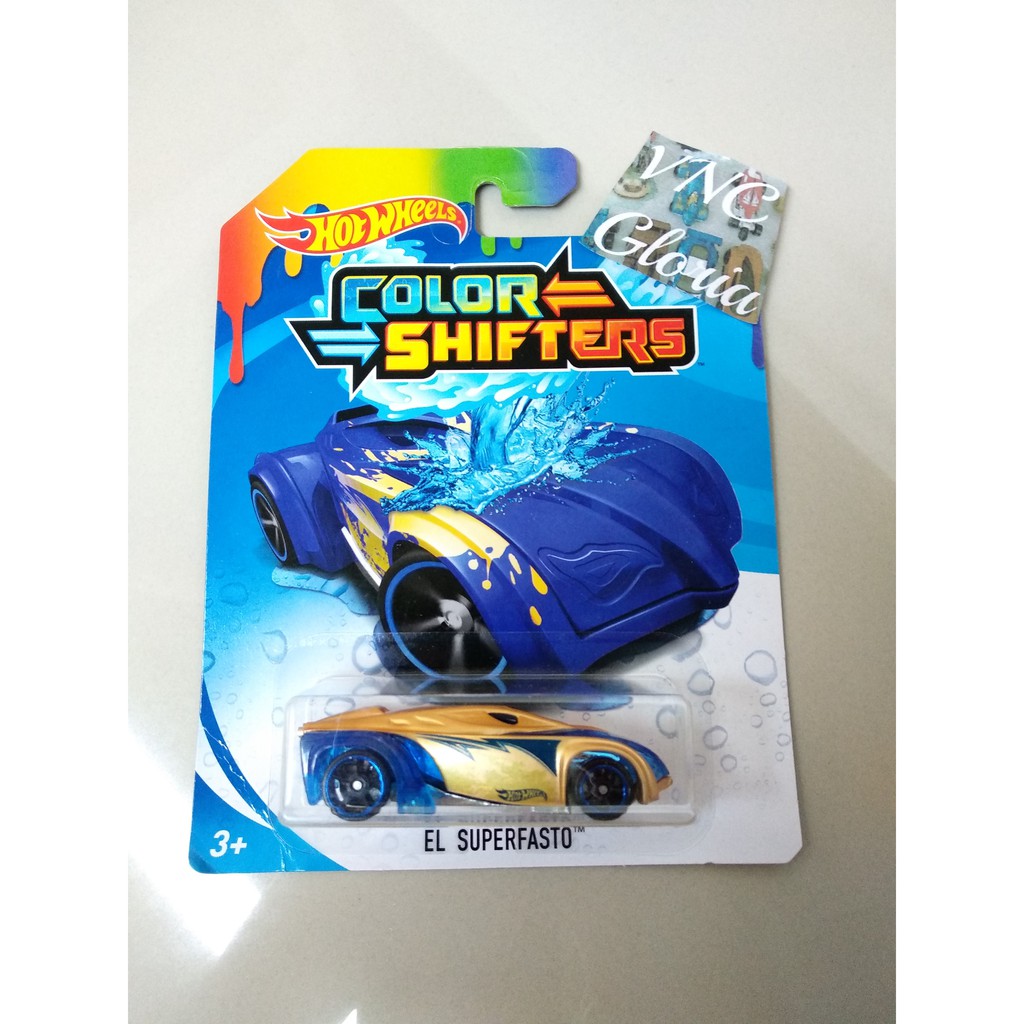 Jual Hot Wheels New El superfasto Color Shifter Blue Gold Hotwheels HW