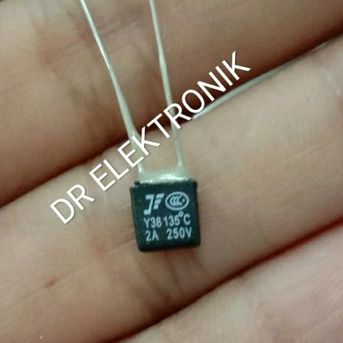 Jual Fuse Kipas Angin 2A 250v 135 derajat Thermofuse Thermo Fuse kotak