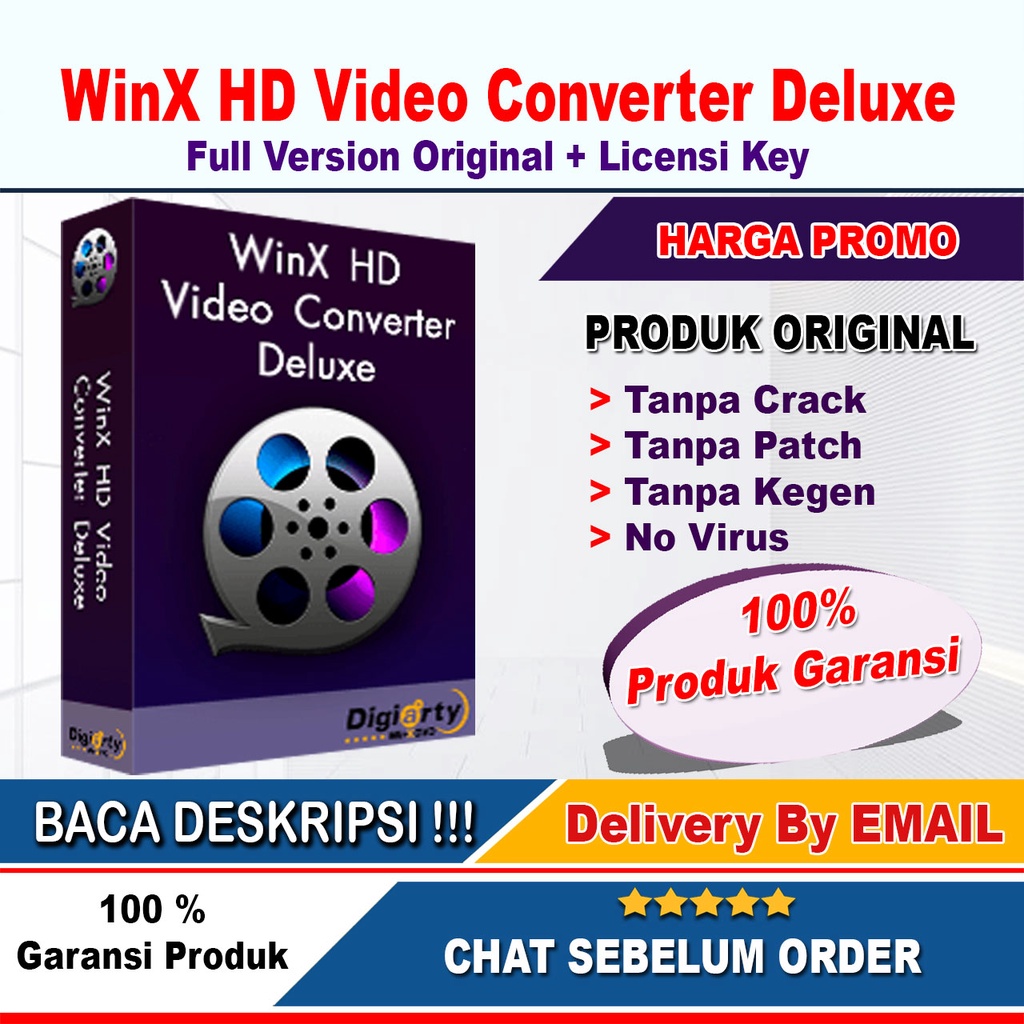 Jual WinX HD Video Converter Deluxe V5.9 + Lisensi Key Full Version