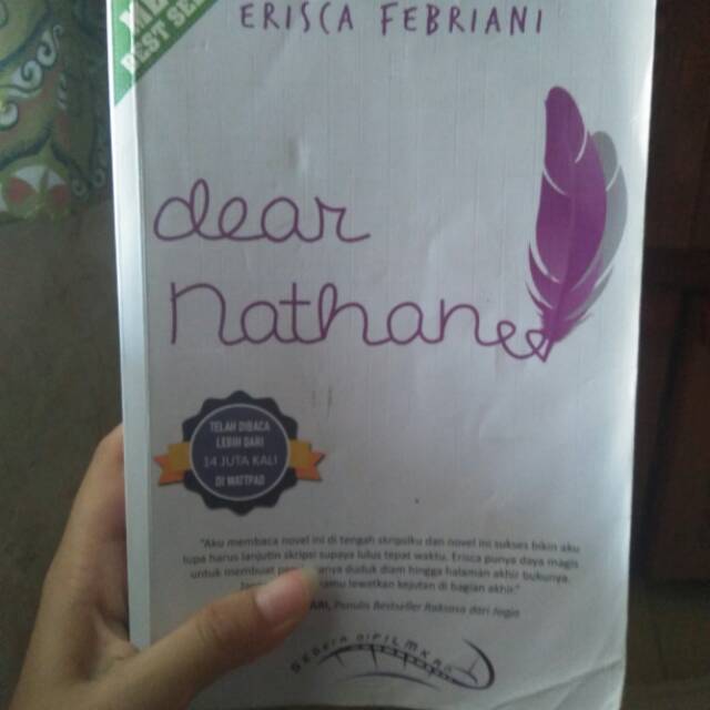 Jual DEAR NATHAN Novel Original Shopee Indonesia