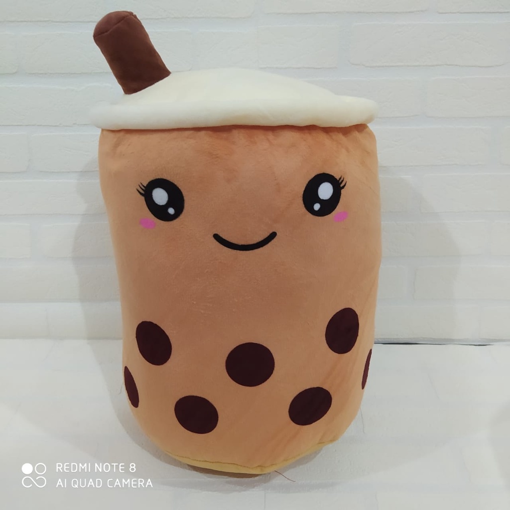 Jual Boneka Boba Bubble Coklat L (35Cm) | Shopee Indonesia