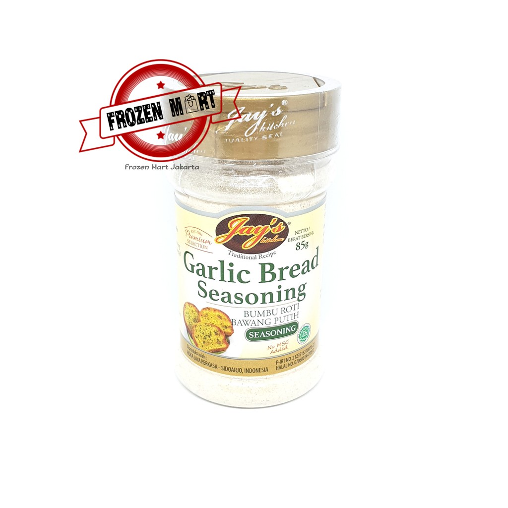 Jual JAYS / JAY'S GARLIC BREAD SEASONING 85GR / BUMBU ROTI BAWANG PUTIH