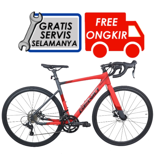 Jual Sepeda Roadbike - Sepeda Genio Breaker 700C | Shopee Indonesia