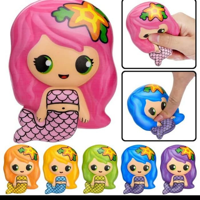 Jual Sl-463 Squishy Slow And Cute Mermaid / Mainan Anak Perempuan Squishy | Shopee Indonesia