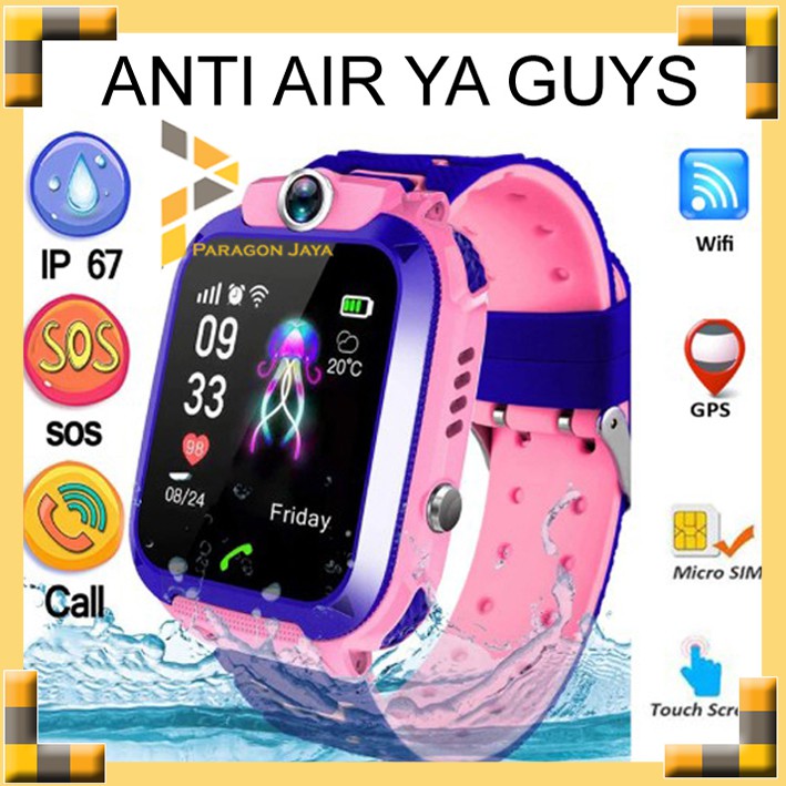 Smartwatch Anak GPS Jam Tangan Anak Smart Watch Kids TAHAN