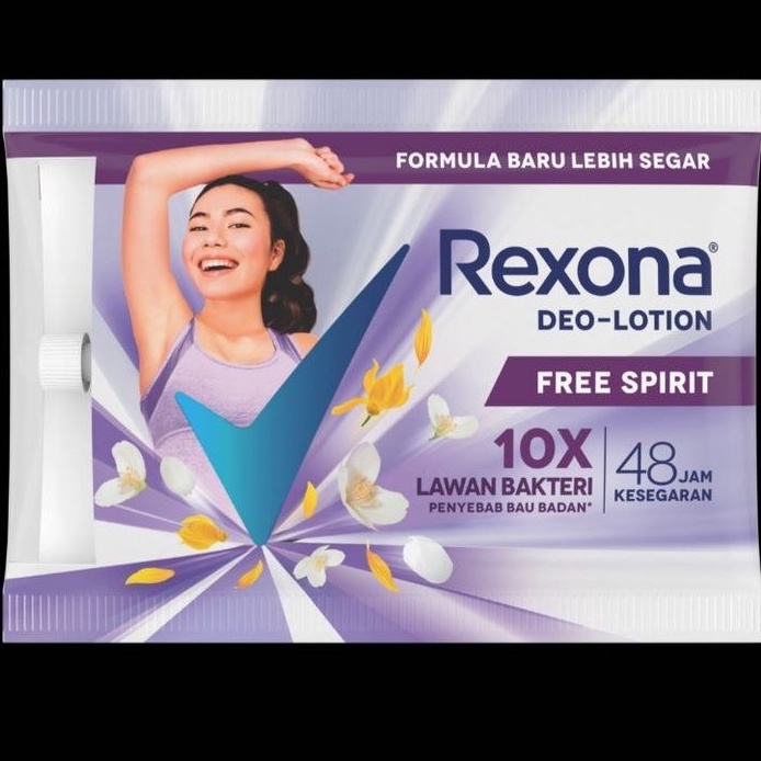 Jual REXONA DEO LOTION FREE SPIRIT SACHET Shopee Indonesia