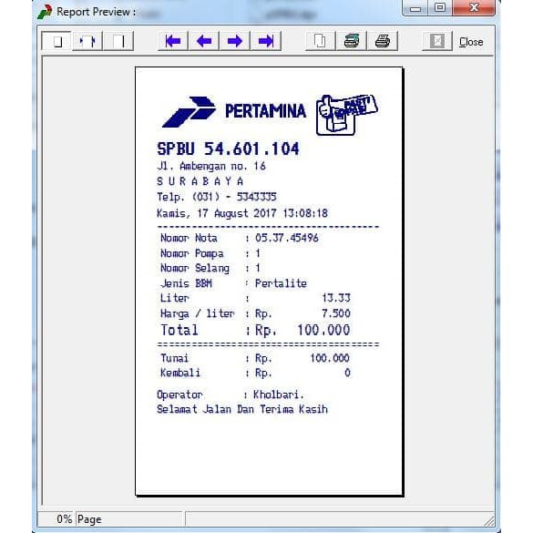 [Tutorial] Cara Membuat Struk Bbm Di Word Dengan Gambar Belajar Ms