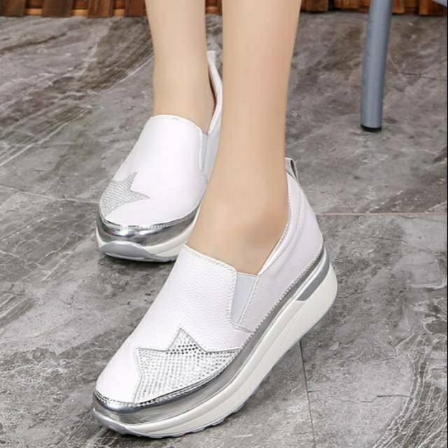Sepatu wedges wanita import tipe 1402 Shopee Indonesia