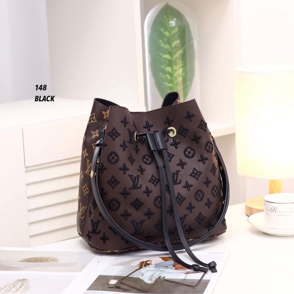 Tas LV Serut Bordir 148 GROSIR TAS IMPORT TAS MURAH TAS BATAM TAS